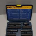 MABLEVI 8PCS Wheel Lock Removal Kit, SAE Metric Lug Nut Key Set for Easy Removal of Locking Lug Nuts on Aftermarket 5, 6, 7, 12 Spline and Hex Style