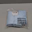 American Baby Company 3 Pack 100% Natural Cotton Fitted Mini Crib Sheets 38" x 24" - Soft & Breathable Small Nesting Portable Sheets, Fits Pack N Play Mattresses, Blue, for Boys & Girls