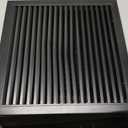 2-Pack Aluminum Gable Vent 18" x 18" with Screen - Optimal Airflow Design, Ideal Attic Vents for Houses, Vent Opening: 16" x 16", Black