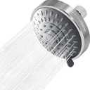 Luxury High Pressure Shower Head 5 Power Modes, Water Saving Showerhead with 360 Adjustable Brass Ball Joint for smooth Shower Experience, Wide Angle and Easy Installation