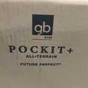 gb Pockit Air All Terrain Ultra Compact Lightweight Travel Stroller with Breathable Fabric in Velvet Black