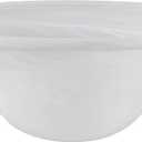 Aspen Creative 23517-11, Alabaster Replacement Glass Shade for Medium Base Socket Torchiere Lamp, Swag Lamp and Pendant & Island Fixture, 12-1/4" Diameter x 4-3/4" Height