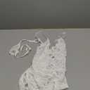 Aranmei Sexy Lingerie for Women Lace Teddy Bodysuit Deep V Cut Out Matching Panty Underwear (Large, White)