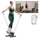 Sivvy Health & Fitness Smart Twist Stepper with Resistance Bands