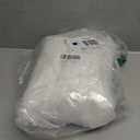 Gibelle Long Shower Curtain 72 x 78, Tall 3D Embossed Textured White Fabric Shower Curtain, Modern Farmhouse Herringbone Decorative Bathroom Curtains Shower Set with Hooks