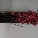 Waipfaru 6Pcs Fake Flowers Babys Breath Silk Artificial Flowers Gypsophila Bouquets Bulk Real Touch Fall Stems for Fall Thanksgiving Decor Autumn DIY Floral Arrangement Table Centerpieces, Wine Red