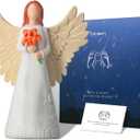 Angel Figurine Retirement Gift for Women, Best Sister Gift for Friends, 5.2'' Figure Birthday for Grandma, Mom, Coworker, Teacher, Nurse