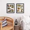 DUENPY 11x14 Collage Picture Frame, 4x6 Collage Picture Frame, Displays Five 4x6 inch Photos, or 11x14 (Without Mat) Wall Decor Wall Hanging or Tabletop, Black.