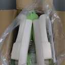 Baby Bathtub, Collapsible Newborn Bathtub for Infant to Toddler 0-24 Months with Soft Cushion and Thermometer,Portable Travel Newborn Tub with No-Slip Feet, Baby Shower Gifts,Green