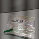 4 Pack Iridescent Transparent Foil Fringe Backdrop Curtains, Tinsel Streamers Birthday Party Decorations, Fringe Backdrop for Graduation, Baby Shower, Gender Reveal, Disco Party