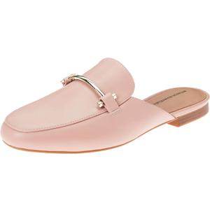 Amazon Essentials Women's Buckle Mule (Pink)