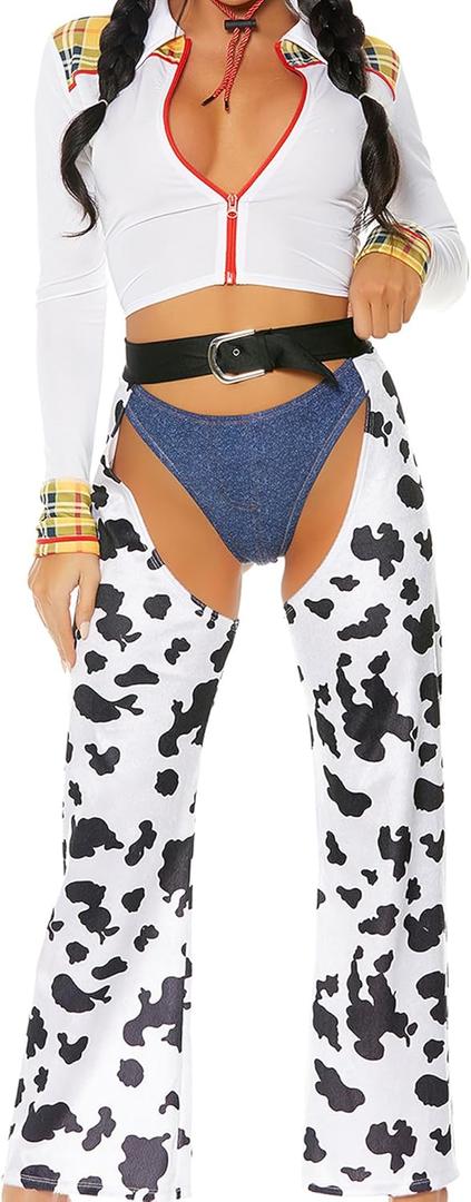 Forplay womens Keep It Light Cowgirl Costume (Large/X-Large, Multicolor)