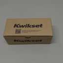 Kwikset Tylo Entry Door Knob with Lock and Key, Secure Keyed Handle Exterior Doorknob, Front Entrance and Bedroom, Satin Chrome, Pick Resistant SmartKey Rekey Security (1 Pack)