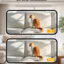 BoyKeep 2K Pet Camera, Indoor Security Camera, 5G/2.4GHz WiFi Cameras for Baby Dog with Phone App, 360 Pan & Tilt, 2-Way Audio, Color Night Vision, New Version w/Cloud Storage (White-2 Pack)