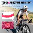 Ridenow 1-Pack Bike Inner Tube for 700/18C-28C, 700/18C-32C,700/28C-38C with 45/65/85 mm Metal &TPU Presta Valves for Road Bikes, Super Light Puncture Resistant (Include Patch Repair Kits)