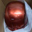 Red Helmet Deluxe Cosplay Prop UV Bright Surface Collectors Edition Halloween Costume Mask Props