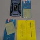 for Motorola Moto-G-Stylus-5G-2023 Case with [2Pcs] HD Screen Protector, [Military Grade Shockproof] & Slide Camera Cover, 360° Rotated Ring Kickstand Protective Cover, Light Blue