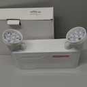 GZRUIYANG Emergency Lights with Remote Capabilities, Battery Pack, 6V DC Output, Commercial Battery Unit Emergency Lights with 2 by 5 watts Head, Up to 700 Lumens