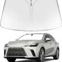Proadsy Windshield Sun Shade for RX 2026 2025 2024 2023 Foldable Front Sunshade Protector Sun Visor Blocks UV Rays Keep Car Cooler Accessories