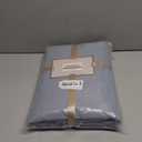 DAUAOTO Full Size Duvet Cover Set,1 Duvet Cover 82"X86" + 2 Shams, Cotton Bedding Farmhouse Style Dusty Blue
