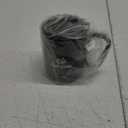 Portable Carabiner Coffee Mug with Lid Insulated Travel Mug Lightweight Camping Cup with Handle for Outdoor Hiking Travel Beverage Hot Cold Drink Container (Black, 300, ml/min)