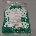 MINIFEIKO Preemie Baby Premature Boy First St. Patrick’s Day My Clothes Shamrock Clover Outfit Green (Green)