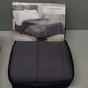 CuteKing Weighted Blanket (7lbs, 40"x 60", Grey) Heavy Blanket for 60-80lbs, Weighted Blanket for Cooling & Heating with Premium Glass Beads, Thick Blanket All-Season