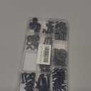 Universal TV Mounting Hardware Screw Kit Set with Box - M4 M5 M6 M8 Screws and Washers Spacers, Replacement Screws for TV VESA Mounting, Fits Most TV/Monitor up to 80 inch