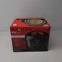 Instant Pot 7.5QT RIO Wide, 7-in-1 Electric Multi-Cooker, Pressure Cooker, Slow Cook, Rice, Steamer, Saut, Yogurt & Warmer, Wide Base, Large Searing Base, WhisperQuiet Steam Release (Black)