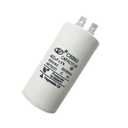 40uF CBB60 Capacitor 450V AC 50/60Hz Cylinder Shape 95mm Motors Start Run Replacement Part for Air Compressor Water Pump,White