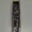 2 Pack Brown Curtain Rods for windows 32 to 48 inch, 5/8 inch Splicing Heavy Duty Metal Curtain Rod Set with Brackets, Brown 