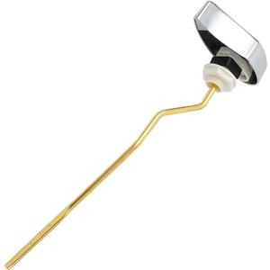 kingsea Toilet Trip Levers, 1 Pack Flush Tank Lever Chrome Finish Toilet Handle, Universal Tank Flush Lever Replacement Handle Compatible with TOTO THU068#CP Trip Lvr for St743S