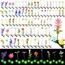 Tigeen 30 Pcs Duck Hair Clip with Bean Sprout Mushroom Glow Rave Trinkets Festival Halloween Sprout Hairpins Funny Hair Accessories Plant Flower Barrettes Headwear for Women (Mixed Plant)