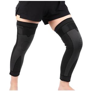 SUJAYU 2 Pack Knee Wraps for Pain Relief Women Men, Knee Compression Sleeve for Men Women, Compression Knee Brace for Arthritis Pain and Support (Black, Large)