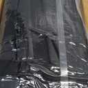 HiZYNICE Cold Weather Sleeping Bag 100% Cotton Flannel XXL for Adults Big and Tall,Free Compression Sack  0F Black, 90" x 39" Left Zip