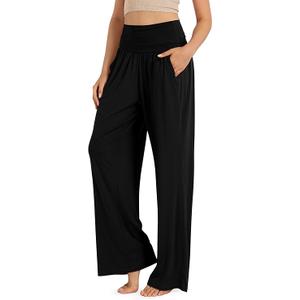 Woman's Large Nylon Comfy Longue Pants Large