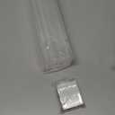 Yulejo 15 Sets Acrylic Name Plate Holder 2'' x 10'' Clear Acrylic Plastic Sign Frame with Adhesive Tape Horizontal Wall Name Plates for Door Office Nameplate Display Trays for Office Home