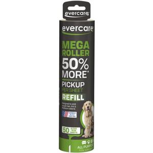 Evercare Pet Mega Roller 50-Layer Refill, Pack of 3