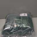 RYB HOME Green Velvet Curtains & Drapes - Half Blackout Thermal Insulating Soft Window Curtains for Bedroom Living Room Dining Sliding Glass Door, Hunter Green, 52" Width x 84" Length, 1 Pair