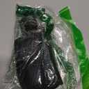 Leather Key Case Holder Auto Key Chain Protector Cover Zipper Bag Remote Fob for Car (Brown)