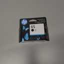 HP 65 Black Ink Cartridge for HP Printers | Works with Printer Series: AMP 100, DeskJet 2600, 3700; ENVY 5000 | Eligible for Instant Ink | N9K02AN