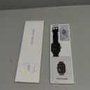 Smart Watches for Men,1.85" HD Display Compatible iPhone/Android (Answer/Make Calls),110+ Sport Modes Fitness Tracker with Heart Rate/Sleep/Sp02 Monitor,200+watch Face IP68 Waterproof (Black, 1.85)