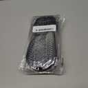 Non-Slip Yoga Socks for Women, Cotton Blend Ballet Style Grip Socks, Cushioned Padding for Pilates and Dance (Medium, 2 Pairs Black/ 2 Pairs Red)