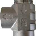 STAINLESS STEEL 3/4" 100 psi PRESSURE RELIEF VALVE for WATER WELL Pump Pressure tank