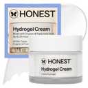 Honest Beauty Hydrogel Cream with Hyaluronic Acid | Lightweight, Moisturizing Water Cream | Gentle for Sensitive Skin, Fragrance Free, Vegan | 1.7 fl oz (1.7 Ounce (Pack of 1))