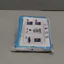 ROISKIN for iPad 10.2 Case 9th 8th 7th Generation with Screen Protector [15ft Drop Protection], 360 Rotating Kickstand Shoulder Strap Hand Grip Pencil Holder Kids Case for iPad 10.2 inch Case (Blue-Black)