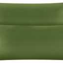 BEDELITE Satin Body Pillow Cover 2 Pack, Super Soft and Cooling Body Pillow Pillowcase for Hair and Skin, Breathable Silky Full Long Pillowcase Cover(20"x54", Cedar Green)