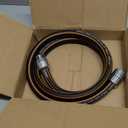 Giraffe Tools Garden Hose 5/8", Custom Length, Heavy Duty, No Kink, Flexible, Rubber Garden Hose, Leakproof Water Hose, 600 Burst PSI, 5ft Male to Female Hose