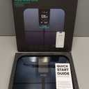 WYZE SCALE - Smart Scale Ultra with 4.3" Color Display, Digital Scale for Body Weight BMI Muscle Mass, Heart Rate Monitor, Wi-Fi & Bluetooth Weight Scale with Baby/Pet/Luggage Mode, 400lbs, Black