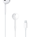 Apple EarPods Headphones with Lightning Connector, Wired Ear Buds for iPhone with Built-in Remote to Control Music, Phone Calls, and Volume
